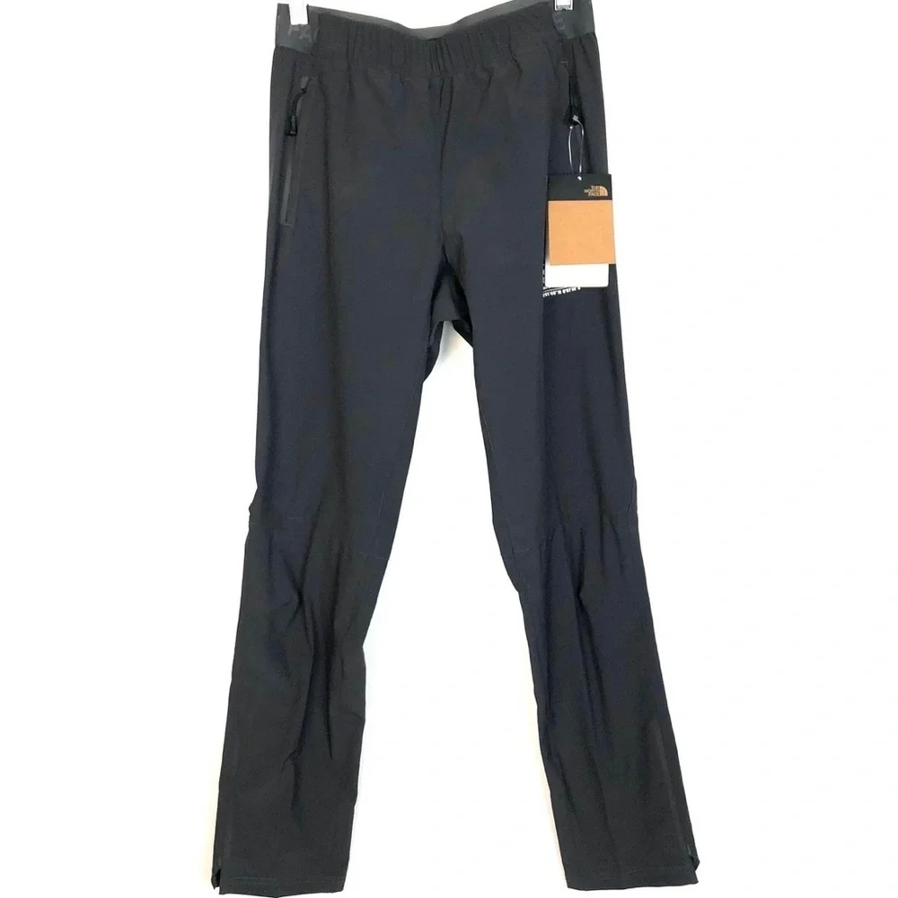 The North Face Men's Black Joggers with White Logo